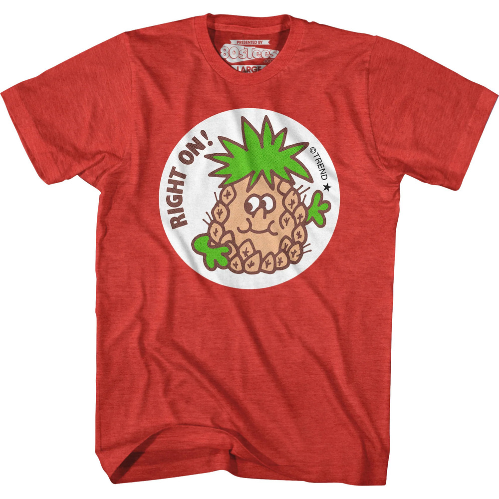 Right On Pineapple Scratch N Sniff Tshirt